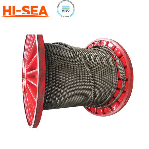 8×K19 Class Compact Strand Steel Wire Rope